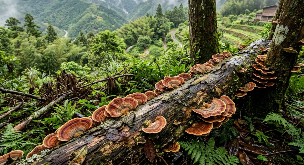 yunzhi mushrooms taiwan